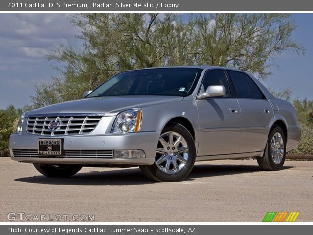 2011 Cadillac DTS Premium in Radiant Silver Metallic