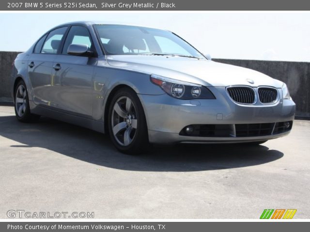 2007 BMW 5 Series 525i Sedan in Silver Grey Metallic
