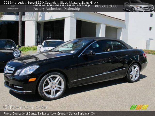 2013 Mercedes-Benz E 350 Cabriolet in Black