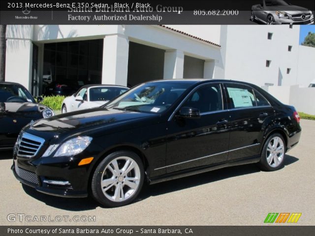 2013 Mercedes-Benz E 350 Sedan in Black