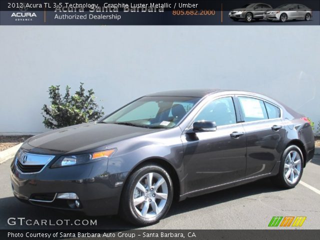 2012 Acura TL 3.5 Technology in Graphite Luster Metallic