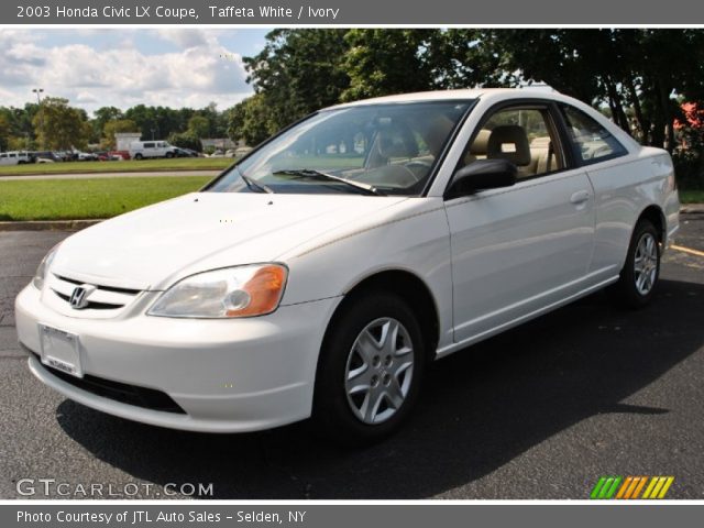 2003 Honda Civic LX Coupe in Taffeta White