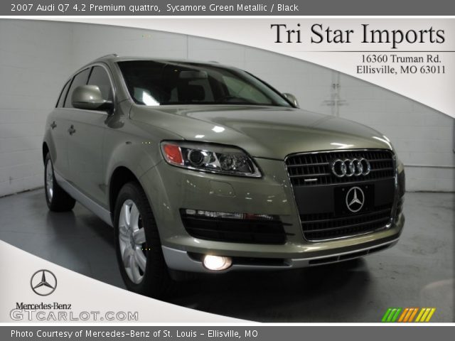 2007 Audi Q7 4.2 Premium quattro in Sycamore Green Metallic