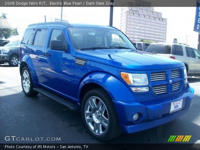 2008 Dodge Nitro R/T in Electric Blue Pearl