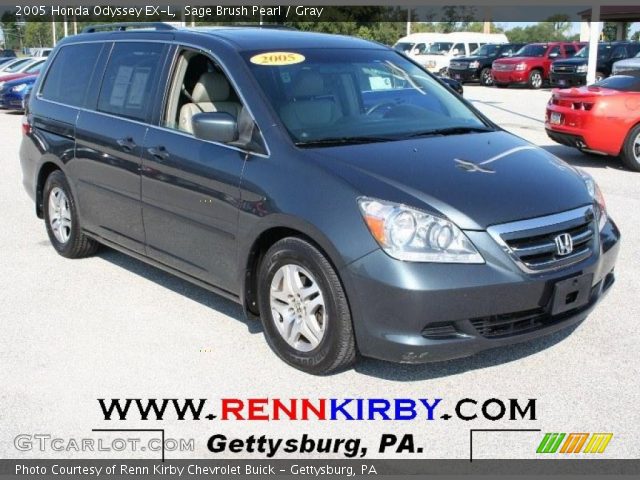 2005 Honda Odyssey EX-L in Sage Brush Pearl