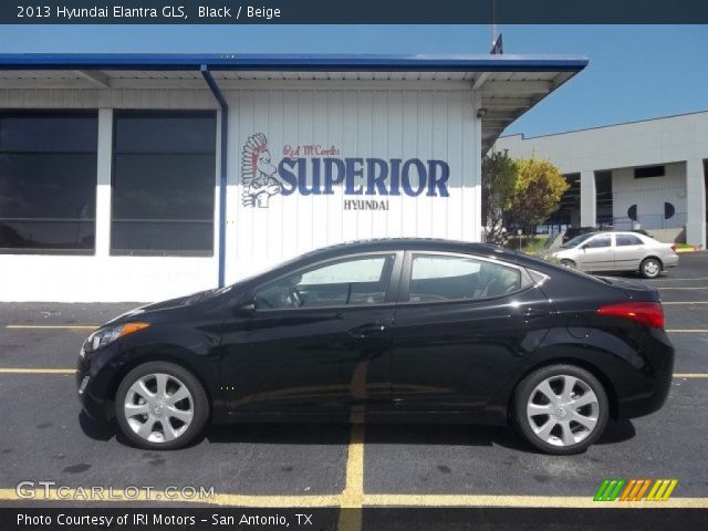 2013 Hyundai Elantra GLS in Black