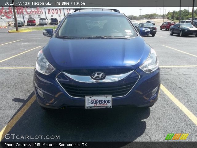 2013 Hyundai Tucson GLS in Iris Blue