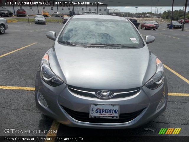 2013 Hyundai Elantra GLS in Titanium Gray Metallic