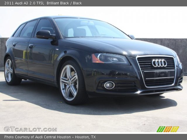 2011 Audi A3 2.0 TFSI in Brilliant Black