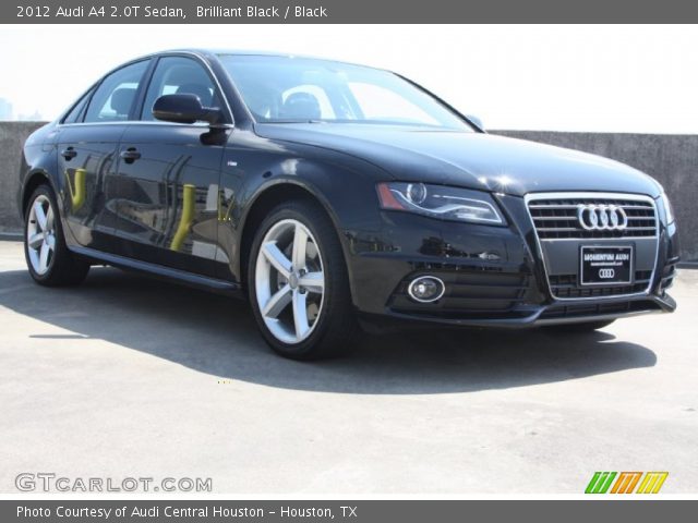 2012 Audi A4 2.0T Sedan in Brilliant Black