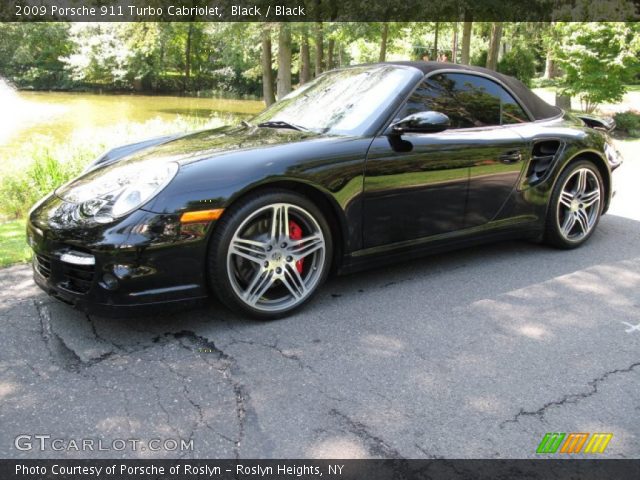 2009 Porsche 911 Turbo Cabriolet in Black