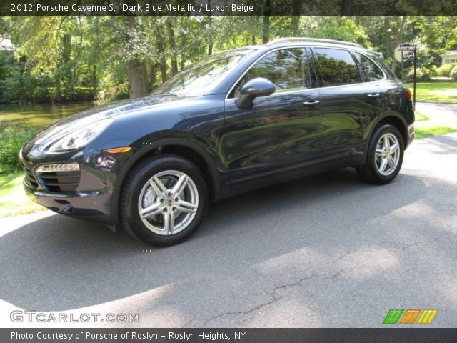 2012 Porsche Cayenne S in Dark Blue Metallic