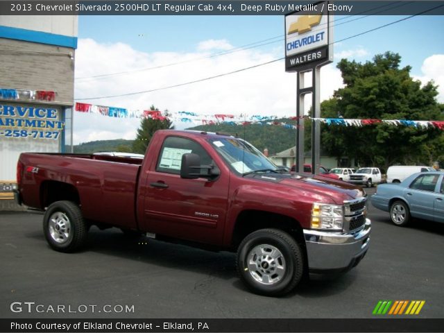 2013 Chevrolet Silverado 2500HD LT Regular Cab 4x4 in Deep Ruby Metallic