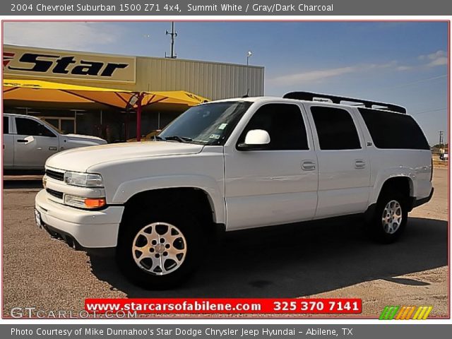 2004 Chevrolet Suburban 1500 Z71 4x4 in Summit White