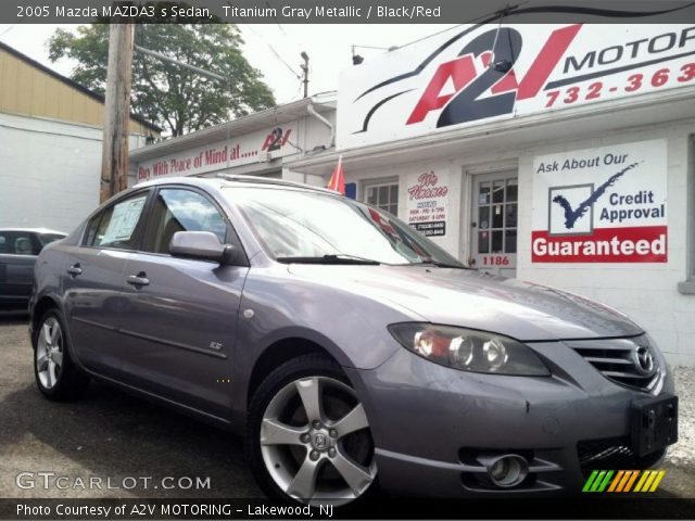 2005 Mazda MAZDA3 s Sedan in Titanium Gray Metallic