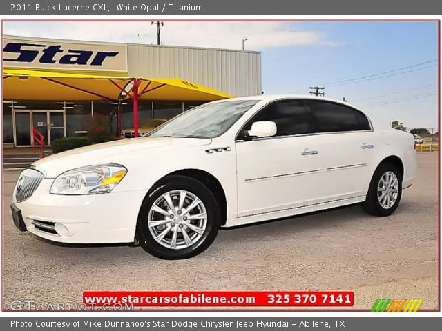 2011 Buick Lucerne CXL in White Opal