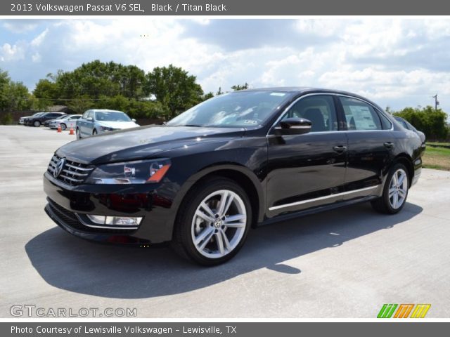 2013 Volkswagen Passat V6 SEL in Black