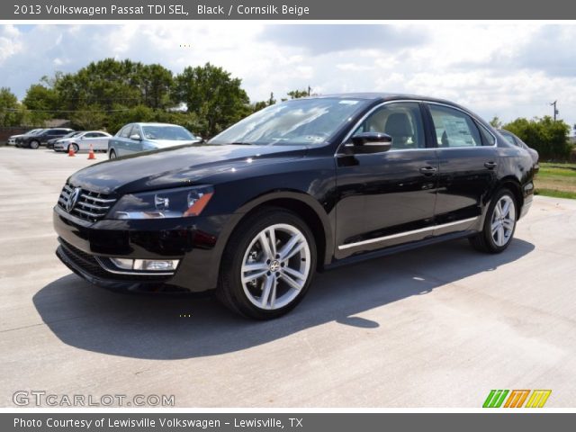 2013 Volkswagen Passat TDI SEL in Black