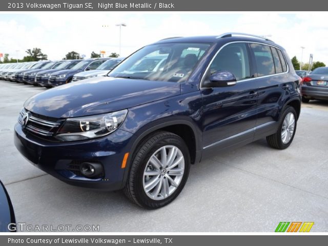 2013 Volkswagen Tiguan SE in Night Blue Metallic