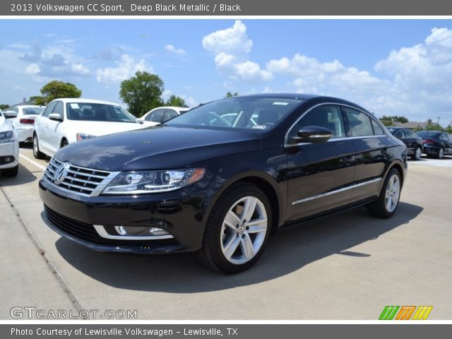 2013 Volkswagen CC Sport in Deep Black Metallic