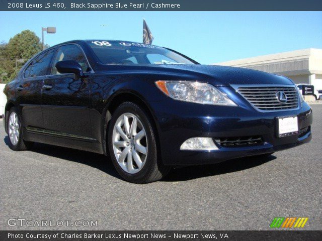 2008 Lexus LS 460 in Black Sapphire Blue Pearl