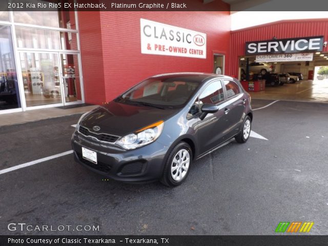 2012 Kia Rio Rio5 EX Hatchback in Platinum Graphite