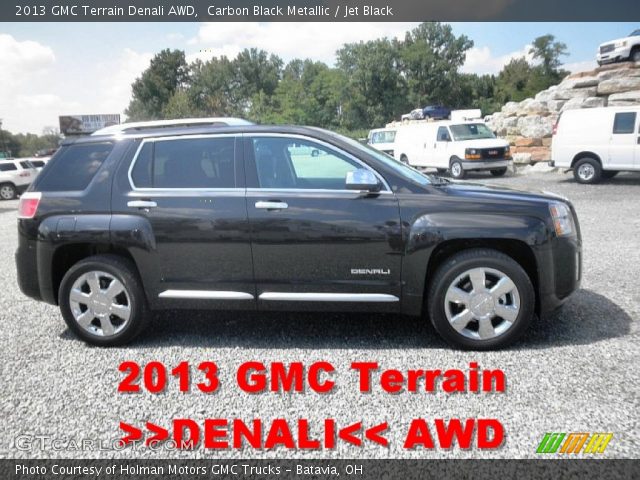 2013 GMC Terrain Denali AWD in Carbon Black Metallic