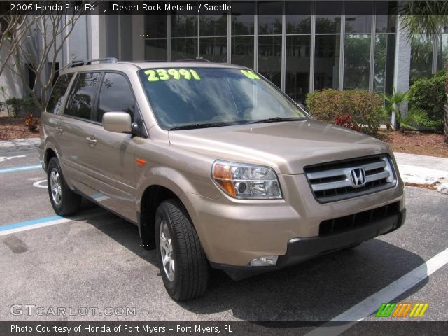 2006 Honda Pilot EX-L in Desert Rock Metallic
