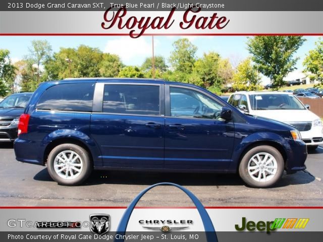 2013 Dodge Grand Caravan SXT in True Blue Pearl