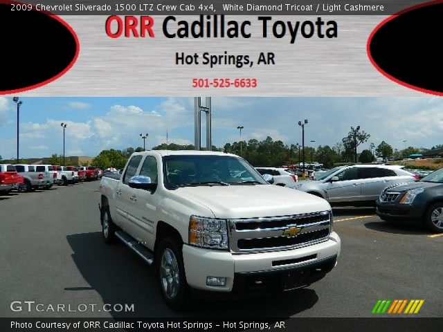 2009 Chevrolet Silverado 1500 LTZ Crew Cab 4x4 in White Diamond Tricoat