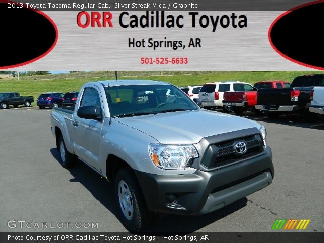 2013 Toyota Tacoma Regular Cab in Silver Streak Mica