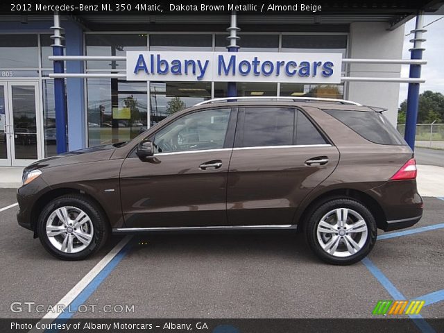 2012 Mercedes-Benz ML 350 4Matic in Dakota Brown Metallic