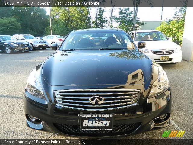 2009 Infiniti G 37 x Sedan in Black Obsidian