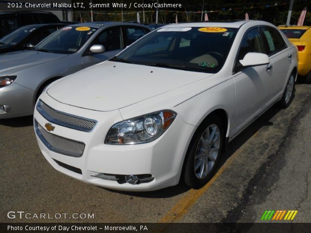 2012 Chevrolet Malibu LTZ in Summit White