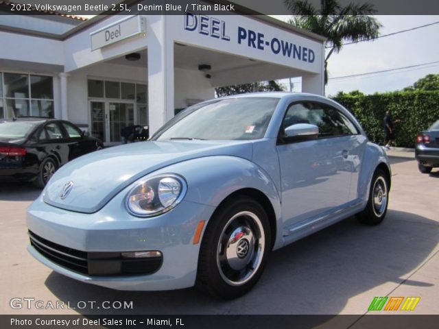 2012 Volkswagen Beetle 2.5L in Denim Blue