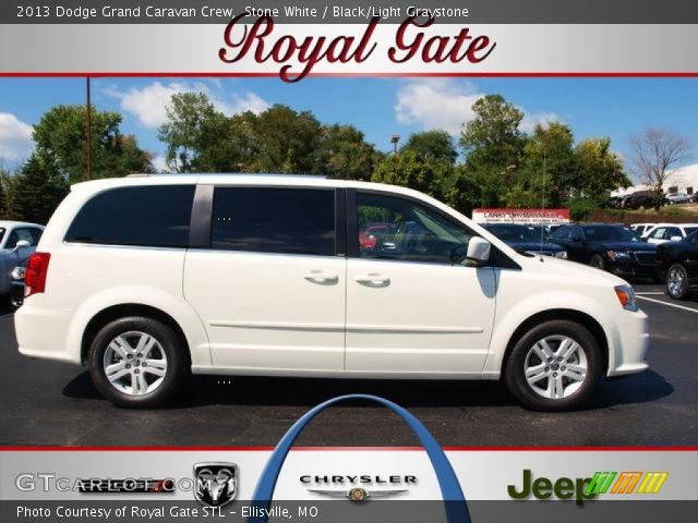 2013 Dodge Grand Caravan Crew in Stone White