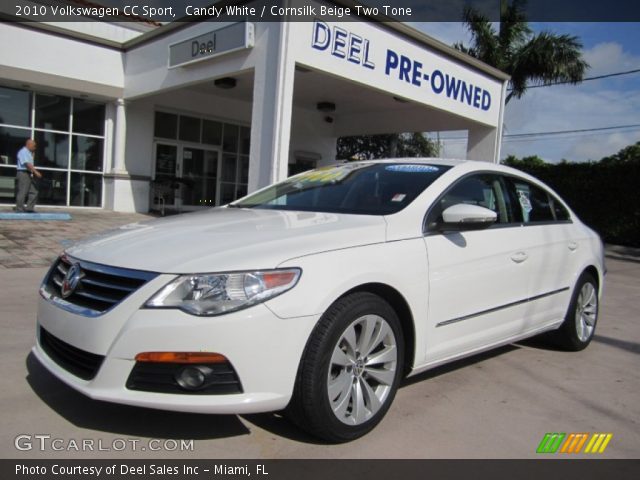 2010 Volkswagen CC Sport in Candy White