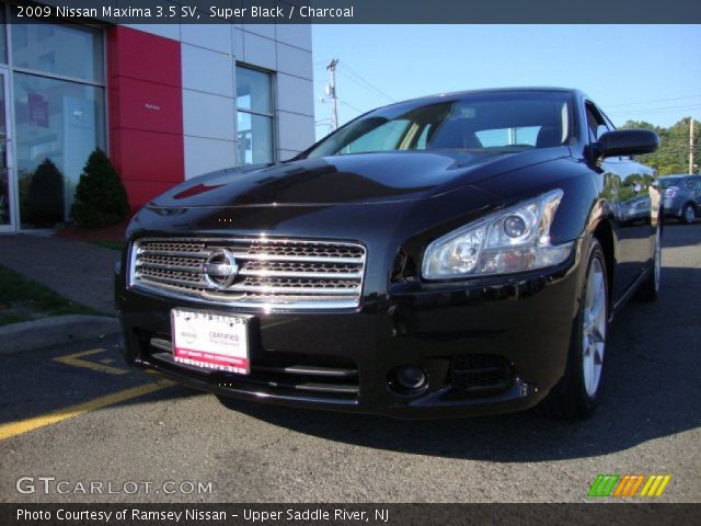 2009 Nissan Maxima 3.5 SV in Super Black
