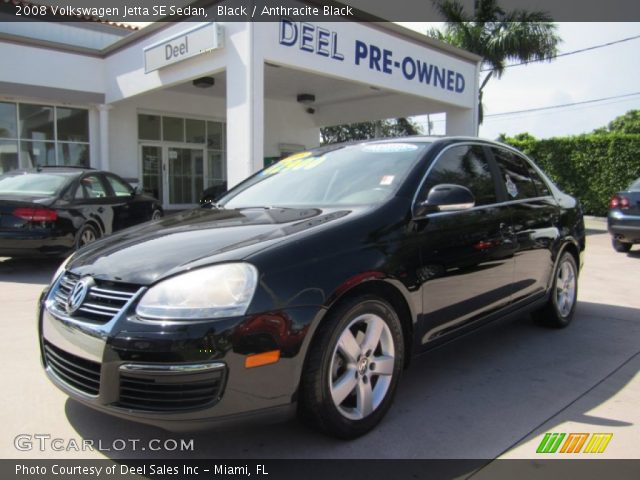 2008 Volkswagen Jetta SE Sedan in Black