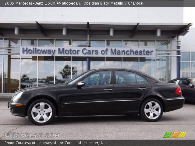 2005 Mercedes-Benz E 500 4Matic Sedan in Obsidian Black Metallic