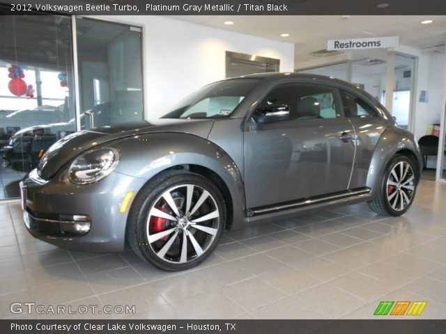 2012 Volkswagen Beetle Turbo in Platinum Gray Metallic