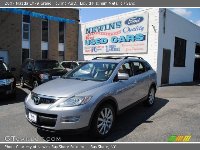 2007 Mazda CX-9 Grand Touring AWD in Liquid Platinum Metallic