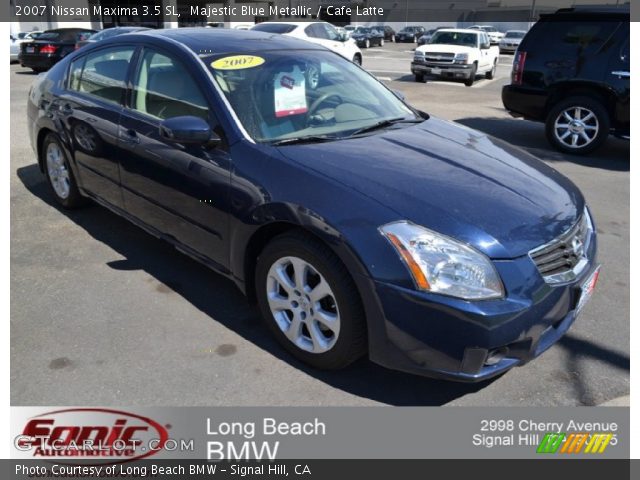 2007 Nissan Maxima 3.5 SL in Majestic Blue Metallic