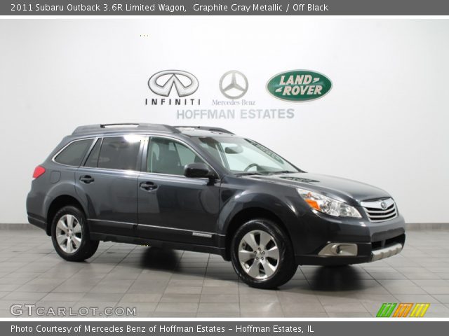 2011 Subaru Outback 3.6R Limited Wagon in Graphite Gray Metallic