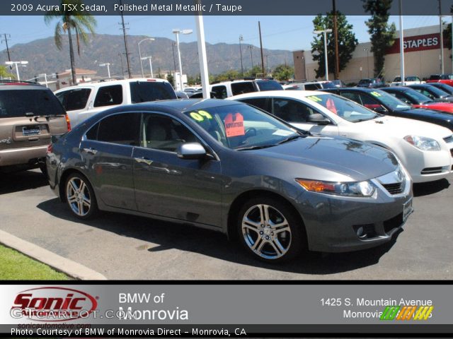 2009 Acura TSX Sedan in Polished Metal Metallic