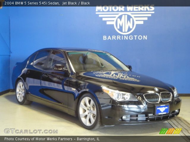 2004 BMW 5 Series 545i Sedan in Jet Black
