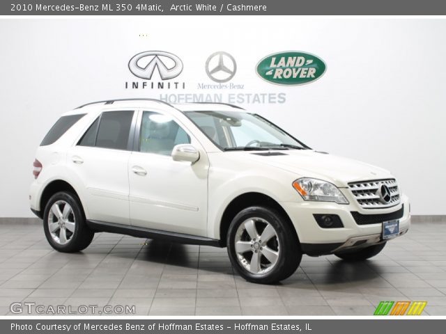 2010 Mercedes-Benz ML 350 4Matic in Arctic White