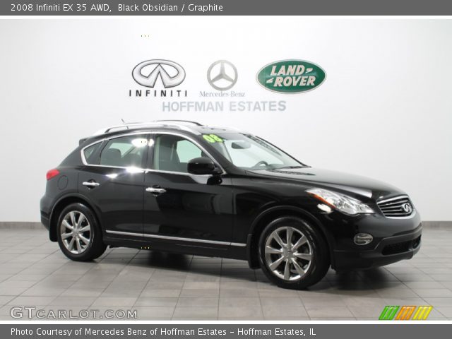 2008 Infiniti EX 35 AWD in Black Obsidian