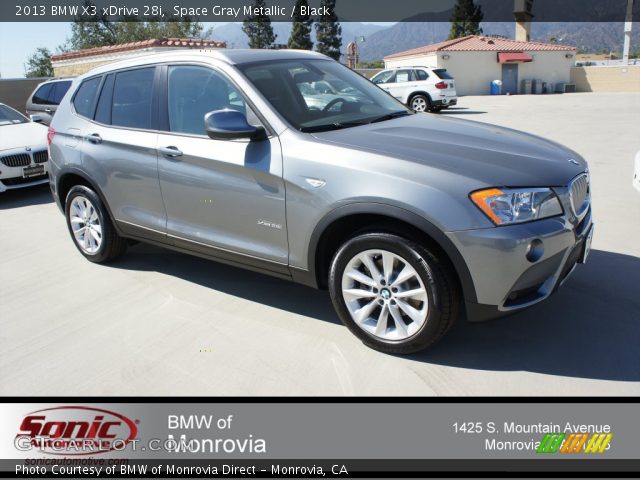 2013 BMW X3 xDrive 28i in Space Gray Metallic