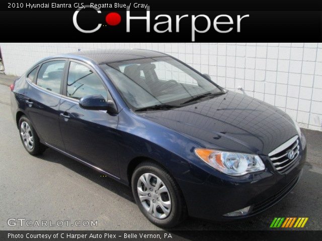 2010 Hyundai Elantra GLS in Regatta Blue